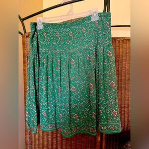 NWT Max Studio Green Knee-Length Skirt